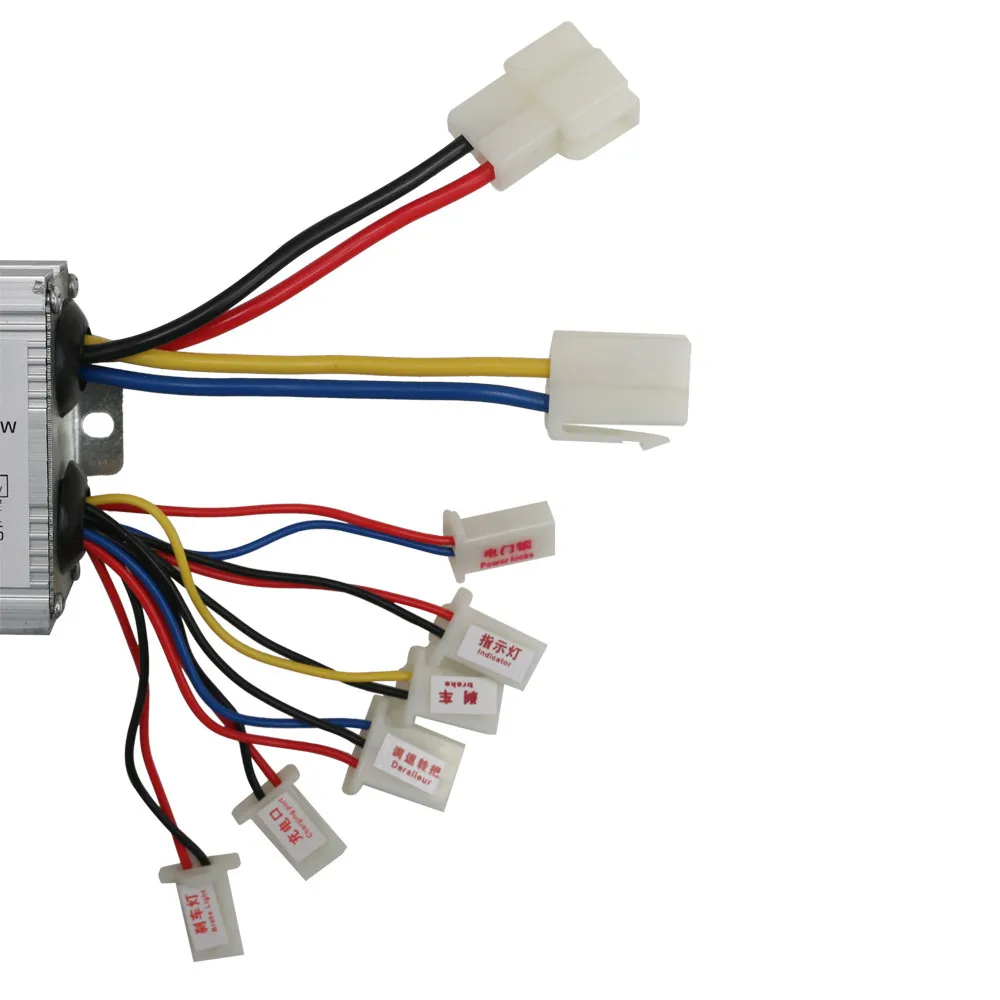 TDPRO 24 V/36 V/48 V 350/500/800/1000W мотор щетка контроллера Скорость поворотный захват дросселя для электрического велосипеда скутера ATV багги велосипед