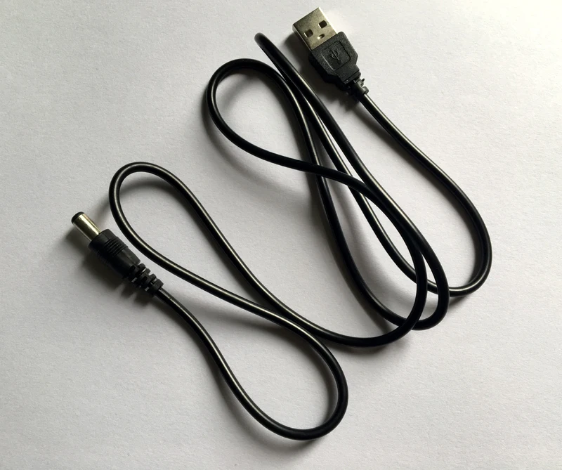 Оптовая цена лучшая акция 1 м USB порт для 5 5x2 мм в постоянного тока разъем кабеля