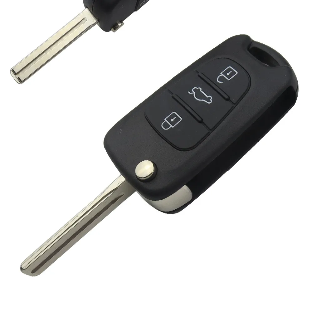 Okeytech 3 Замена кнопки дистанционный ключ для автомобиля в виде ракушки Hyundai Avante I30