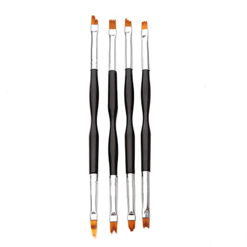 4 шт./компл. градиентный акриловый УФ-гель для ногтей кисть рисования цветов ручка