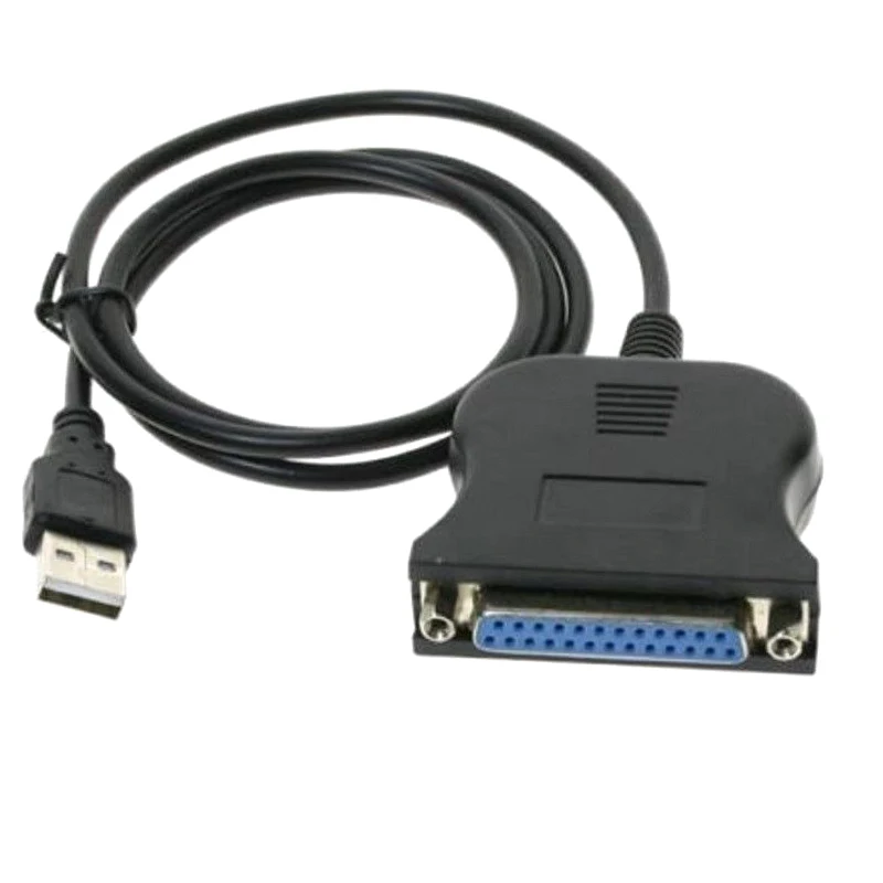Адаптер кабель USB папа до 25 Pin женский параллельный порт принтер практическая