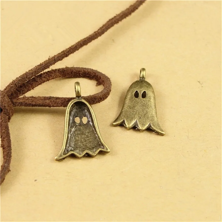 SEA MEW 100 шт 15*15 мм Винтажный стиль металлический сплав цинка античная бронза