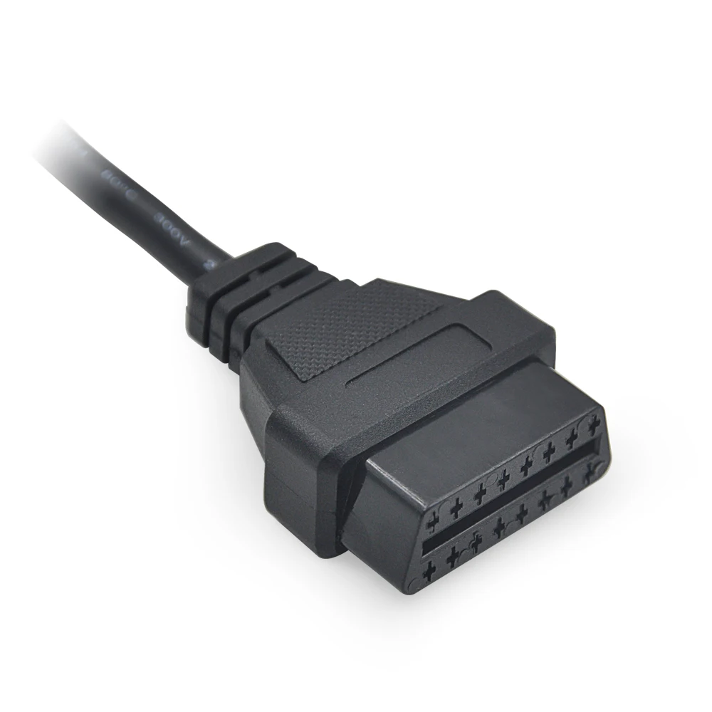 Высококачественный Кабель OBD2 с 17 Pin на 16 для Toyota OBD OBDII адаптер кабель pin