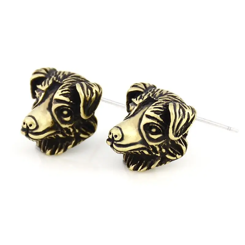 Женские серьги в стиле панк австралийского овчарки и границы|love earrings|dog stud earringsstud