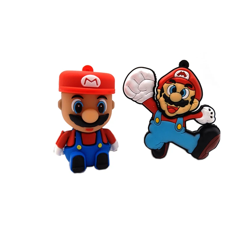 Флешка Super Mario usb 4 ГБ 8 16 32 64 Гб мультяшная карта памяти u диск креативная в подарок