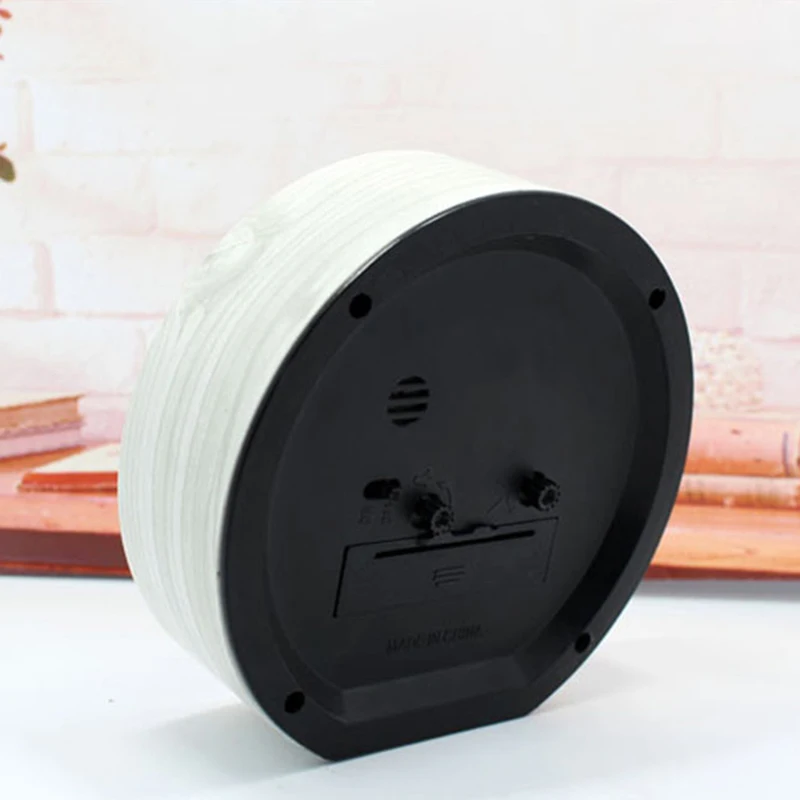 3d Ретро будильники винтажные европейские настольные часы с павлином Деревянные