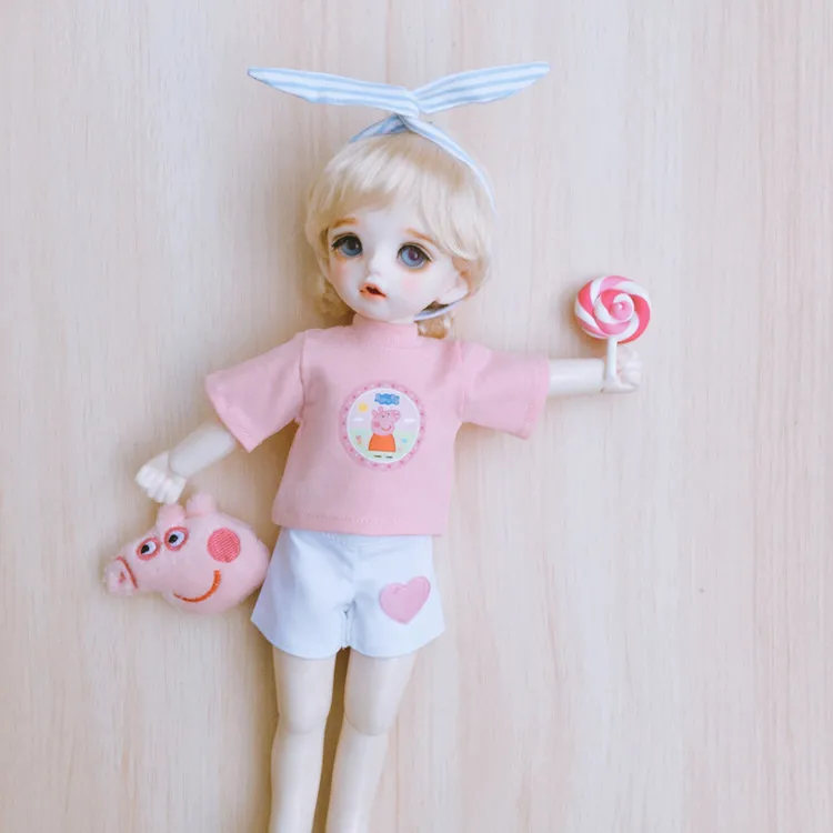 1/6 BJD SD кукла детский костюм милая рубашка короткая для куклы аксессуары BJD подарок