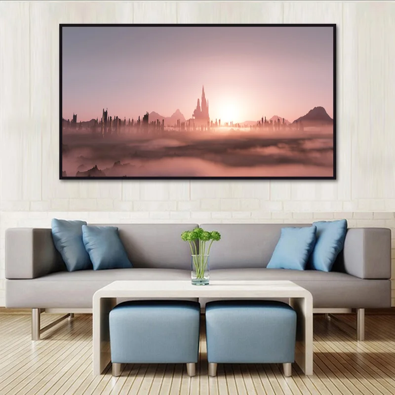 Framed Ink style poster series Painting Canvas Wall Art Picture Home Decoration Living Room Print Modern Painting1H-HSYX | Дом и сад
