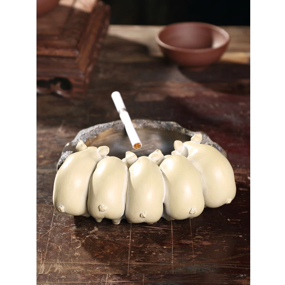 Креативная пепельница для поросенка индивидуальный модный пепельный лоток