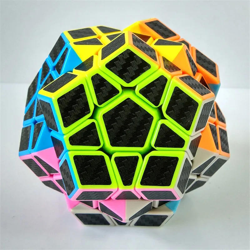 ZCUBE наклейка из углеродного волокна скоростной волшебный куб головоломка