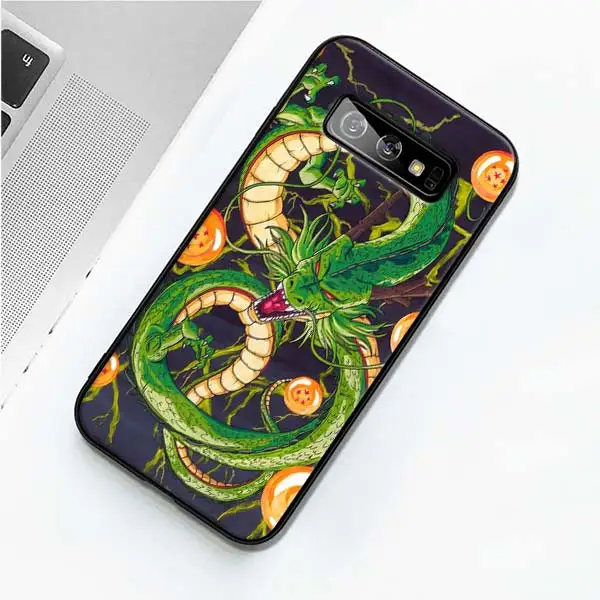 003 Dragon Ball Z плакат Черный силиконовый чехол для samsung Galaxy S10 S10e S8 S9 плюс S7 A40 A50 A70 Note 8 9 мягкий чехол Coque - Цвет: 003