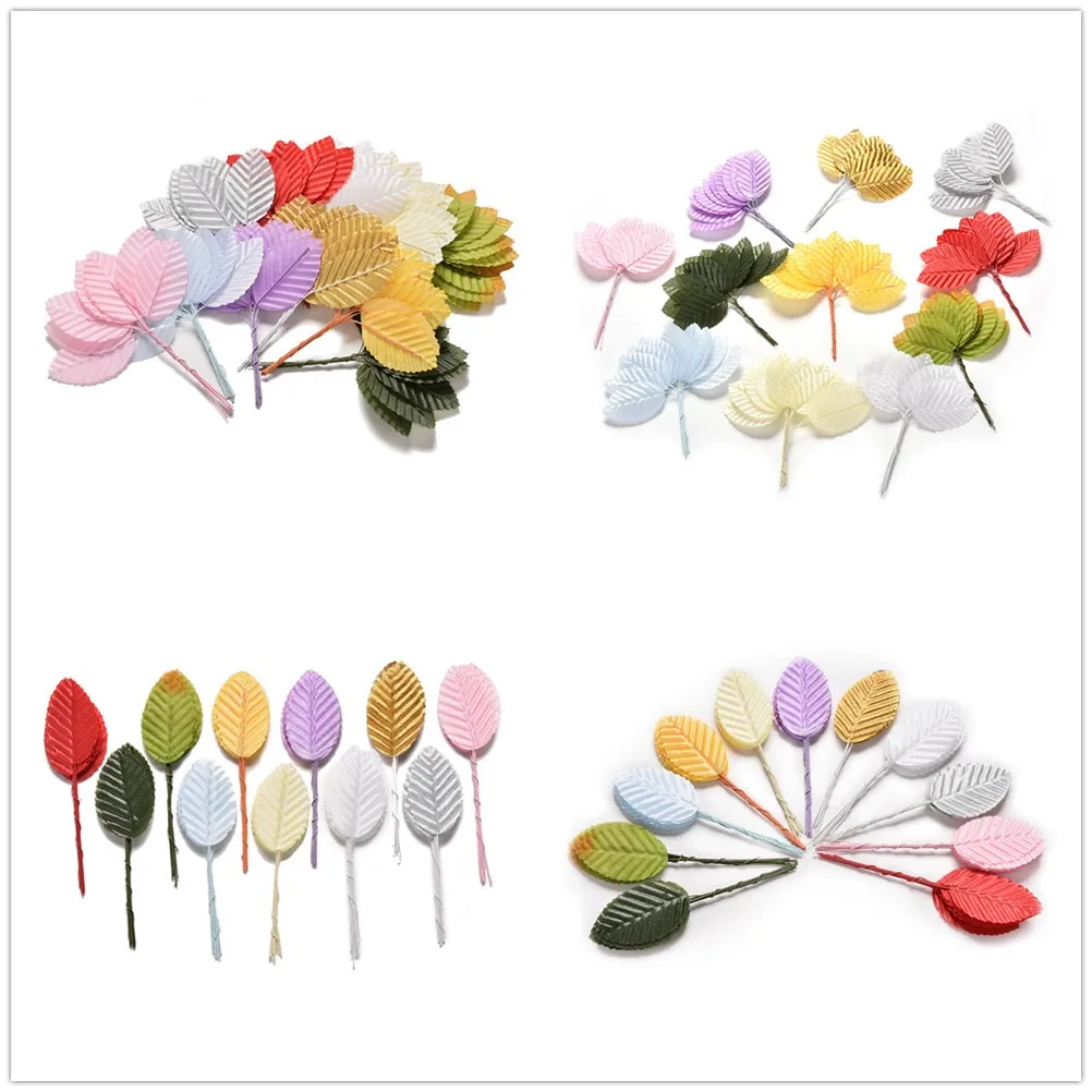 10 шт. зеленые искусственные листья свадебные украшения для дома розовые сделай