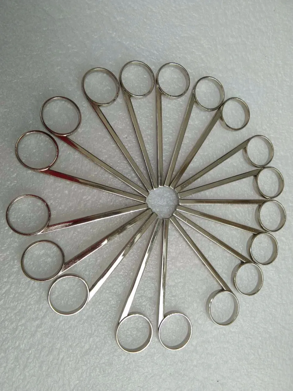 3 шт. никелированные трубы 3-го скольжения кольцо части и аксессуары | Спорт