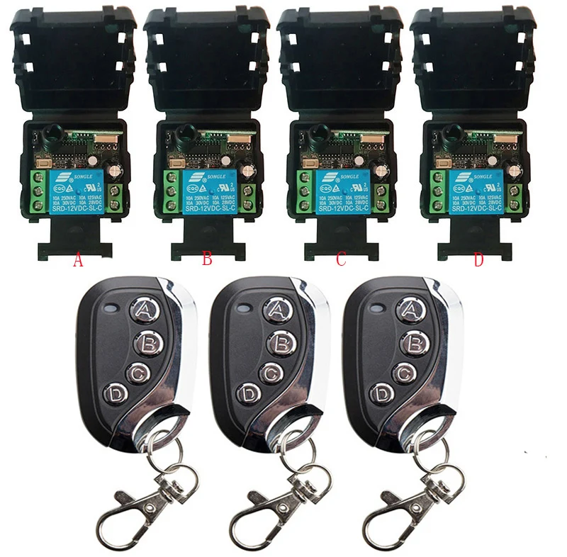 Универсальный беспроводной пульт дистанционного управления 433 МГц постоянный