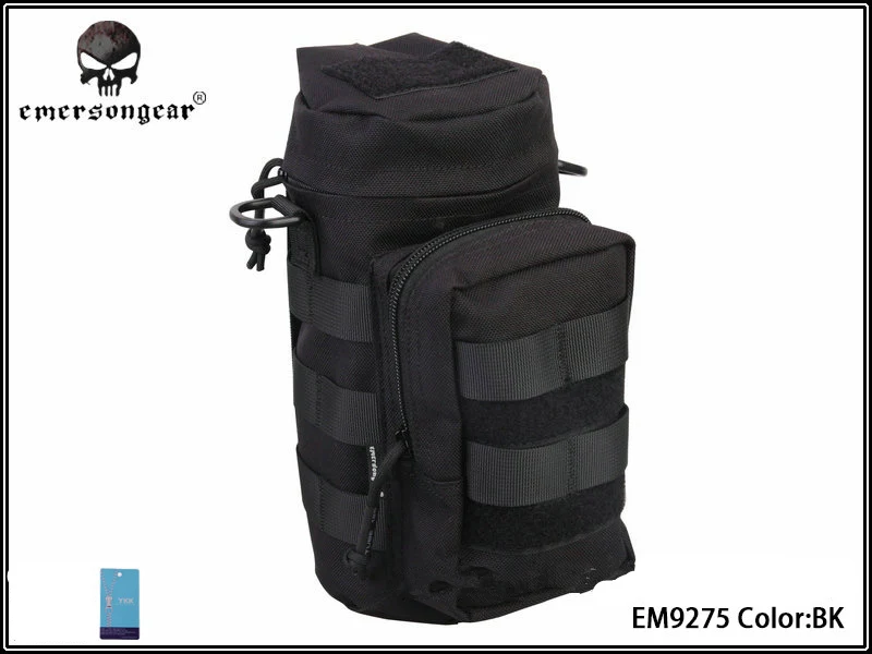 Emersongear Molle многоразовая сумка для страйкбола пейнтбольное оборудование тактическая сумка EM9275 черный Мультикам AOR2 хаки Койот коричневый - Color: BLACK