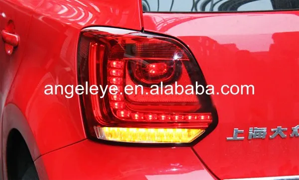 2010 2014 год для VW Polo Mk5 Vento Cross polo задний фонарь светодиодный темно красный TC|taillights