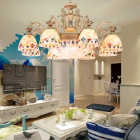european mediterranean ceiling lamp rustic style living room chandelier bedroom lamp restaurant lighting lighting