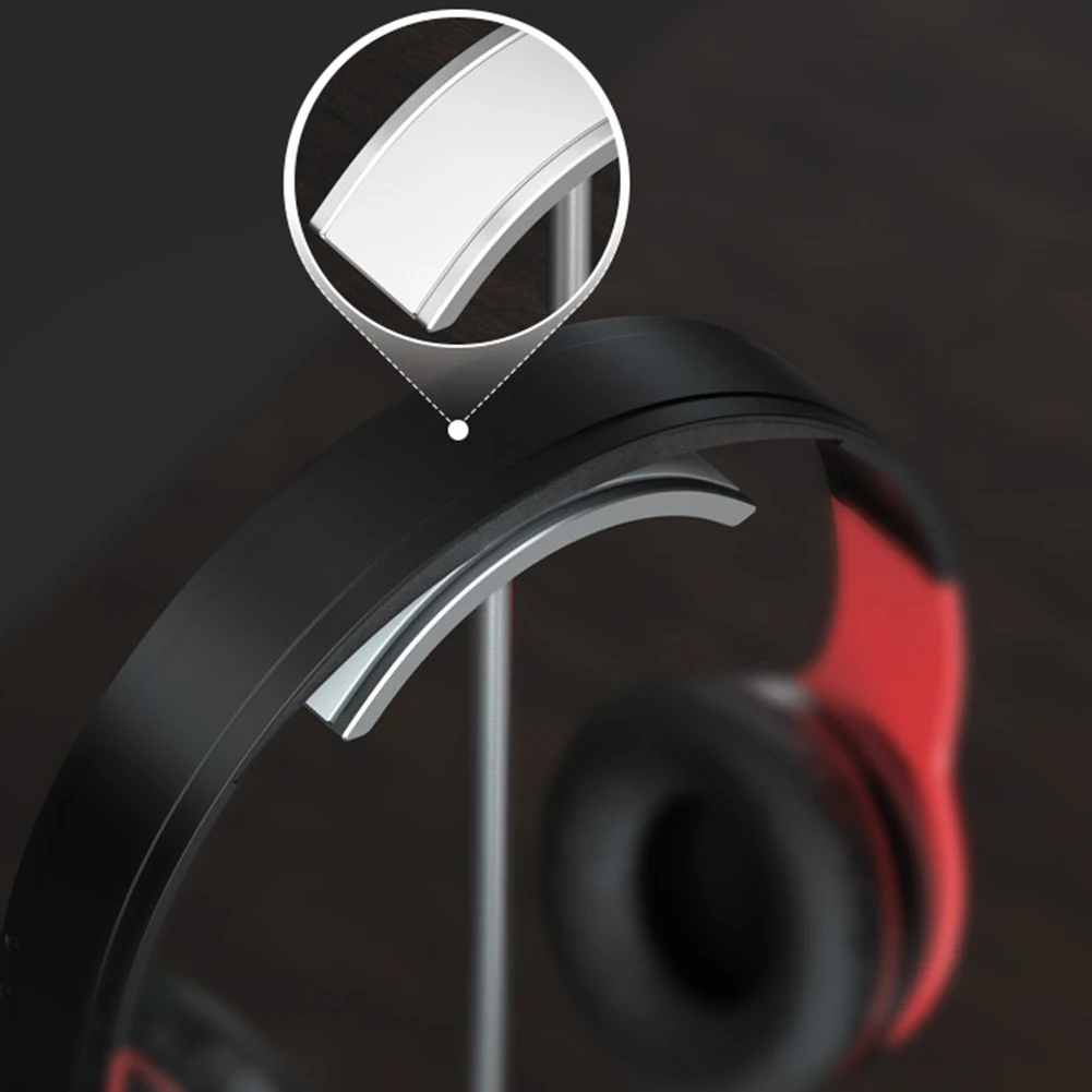 Новая портативная алюминиевая вешалка для наушников держатель подставка