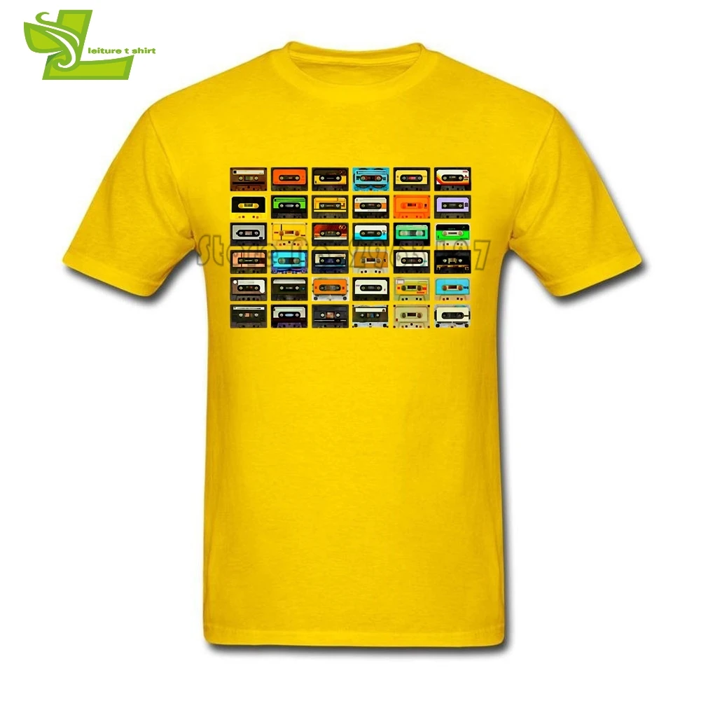 1980-е годов кассета монтаж ленты для взрослых Футболка свободная футболка мужские