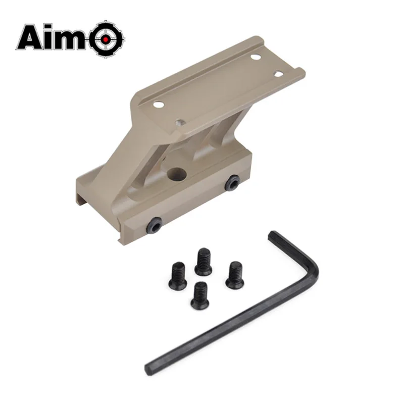 AIMO TARGET F1 крепление для JJ Airsoft T1/T-1/T2/T-2/TARGET TR02 Red Dot(черный/песочный) AO1780 - Цвет: DE