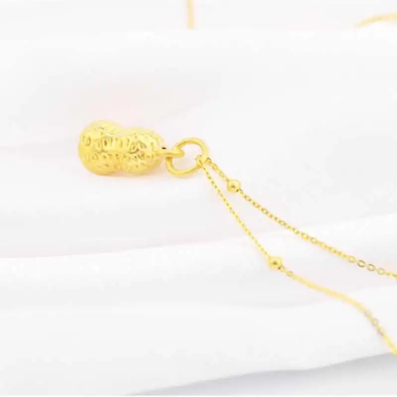 Новое поступление подвеска из желтого золота 24 к для женщин 999 пробы в виде