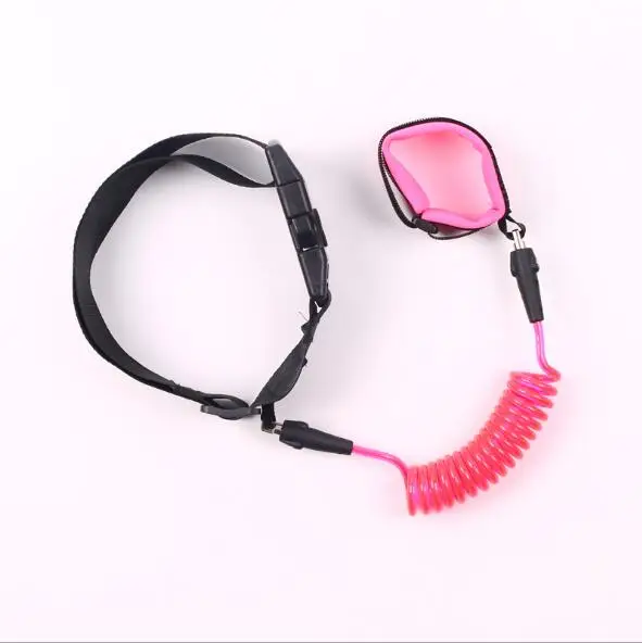 Belt Pink 2 м, детский поводок с защитой от потери на запястье для малышей, ремни безопасности для малышей, веревка для прогулок на открытом воздухе, браслет с защитой от потери для детей - Цвет: Belt Pink