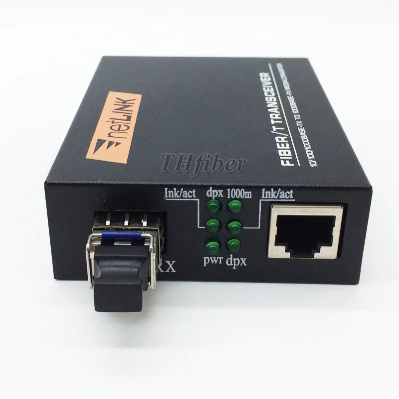 Гигабитный Стандартный оптический трансивер одномодовый волоконно-оптический