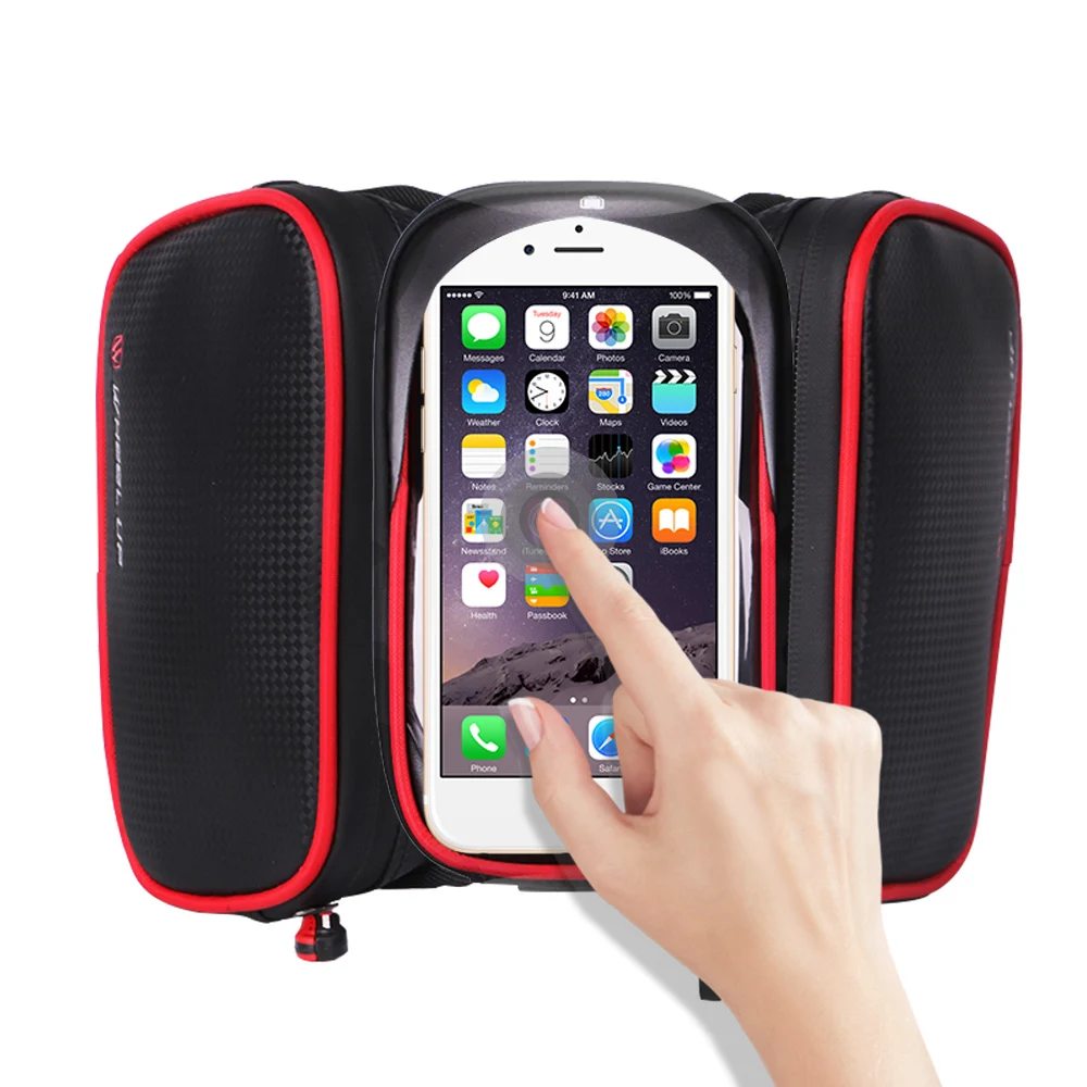 Колеса Новые 6 2 дюймов Водонепроницаемый Сенсорный экран велосипед сумка