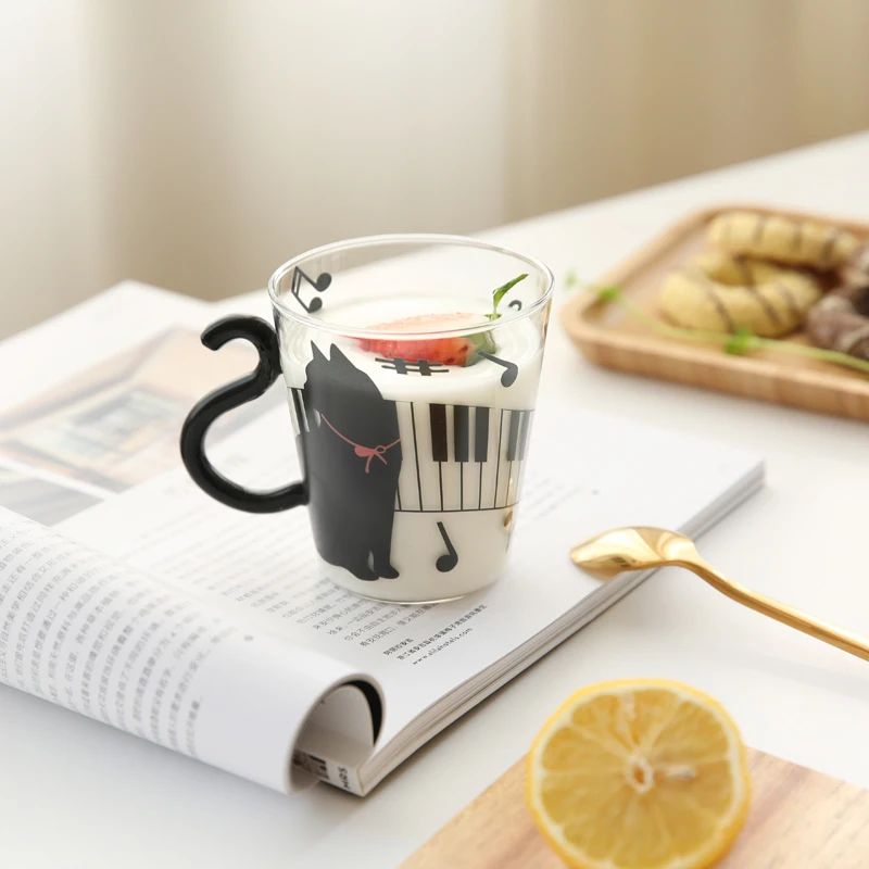 Tazas divertidas чашки и кружки caneca criativa Милая кружка кофейная чашка taza gato ceramica creativas пара