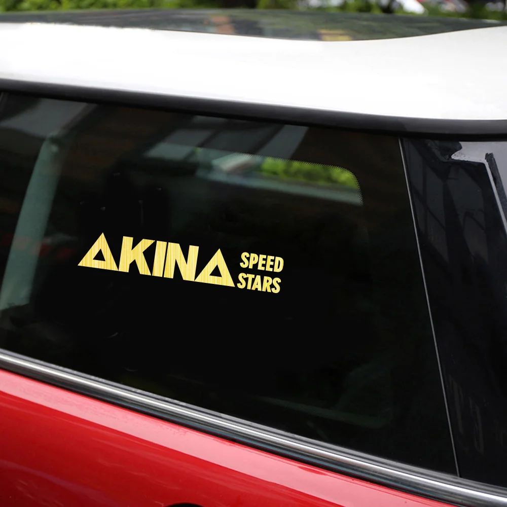 Автомобильный стикер Speed Stars Akina Стайлинг автомобиля наклейки на бампер мотоцикл
