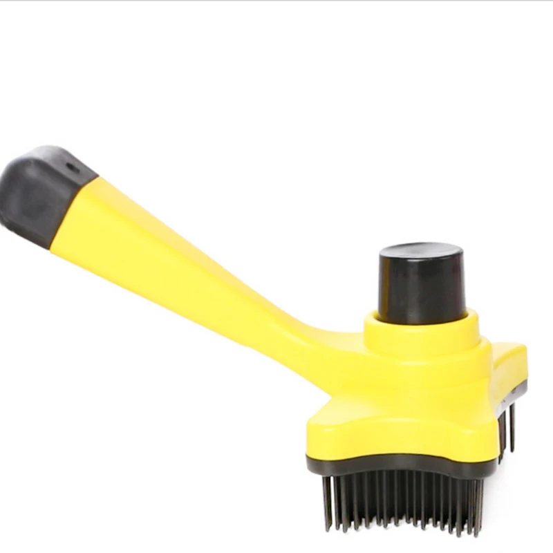 

1 pcs Pet Grooming Multi-functional 4 colors Plastic Brush Massage Comb For Small Medium Dogs Pet Supplies Professional Combs