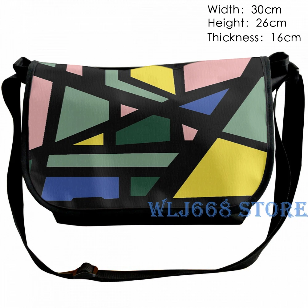 Забавные сумки через плечо с графическим принтом для женщин Абстрактный Mondrian 01