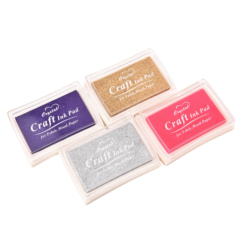 Разноцветный отпечаток пальца Inkpad Сделай Сам самодельный градиент цвет чернил Pad