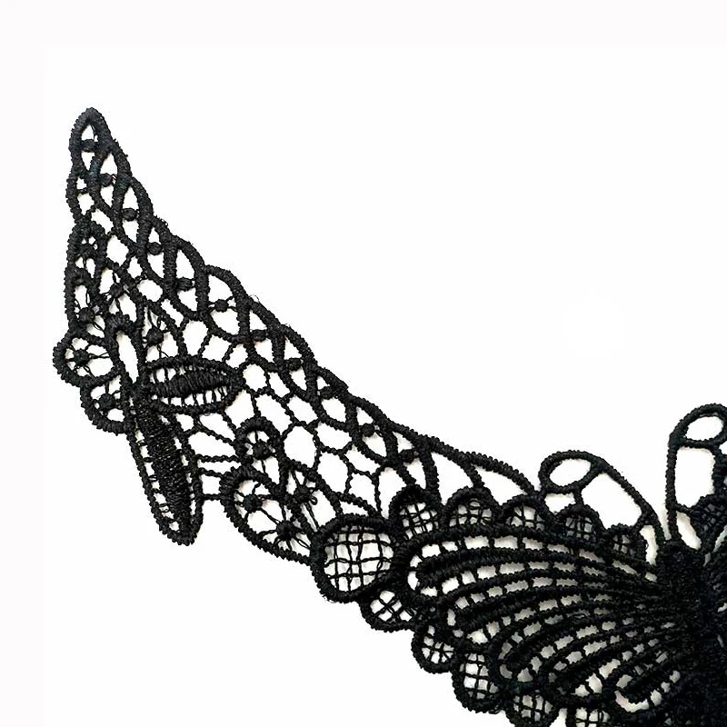 1 шт. кружевной воротник с цветочной вышивкой|Кружево| |