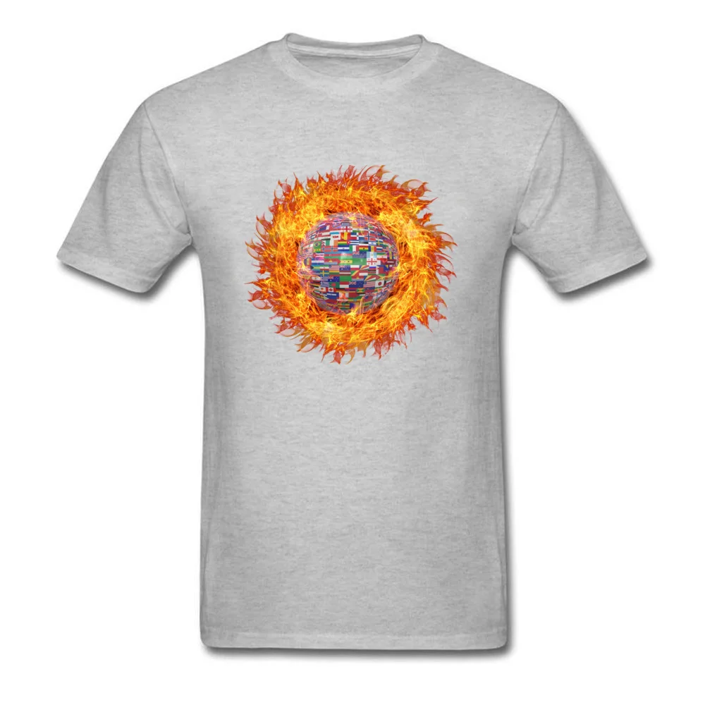 2018 Восточная Западная огненный шар по всему миру флаг печать мужская черная