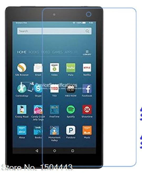 Прозрачная защитная пленка для экрана с защитой от отпечатков пальцев Amazon Kindle fire
