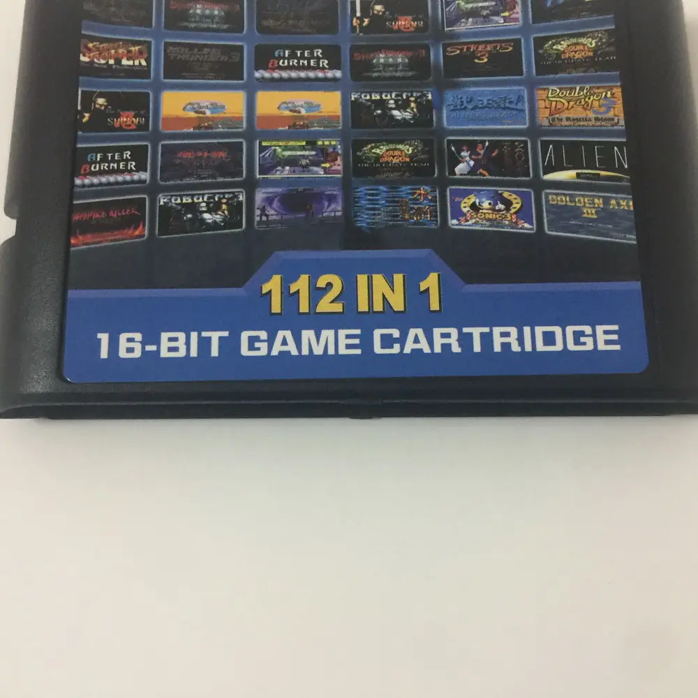 Супер 112 в 1 игровая карта с игрой Contra Vectorman Double Dragon Battletoads Ninja Gaiden Turtles для Sega Megadrive