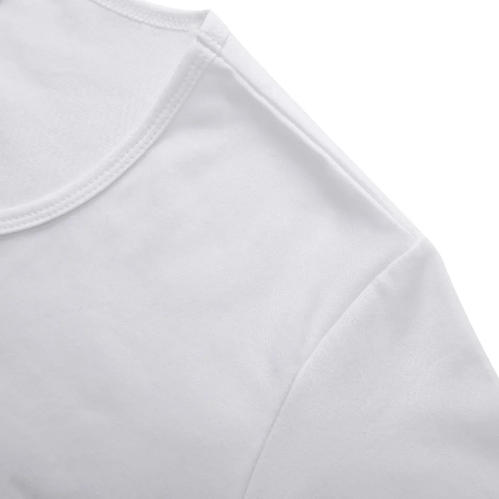 Женская футболка с принтом панды/мопса коротким рукавом и круглым вырезом летние