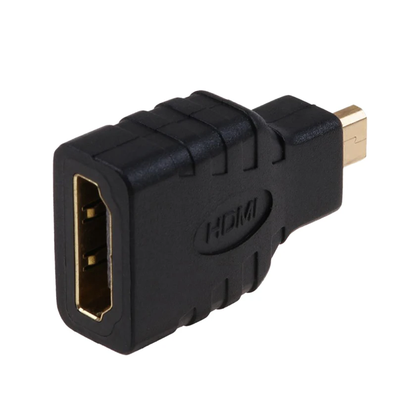 Переходник с HDMI на Micro + Mini позолоченный HD удлинитель переходник для видео ТВ Xbox 360