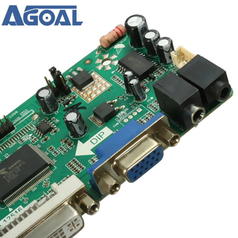 M. NT68676.2A HD Универсальный ЖК-драйвер платы HDMI VGA DVI с аудио