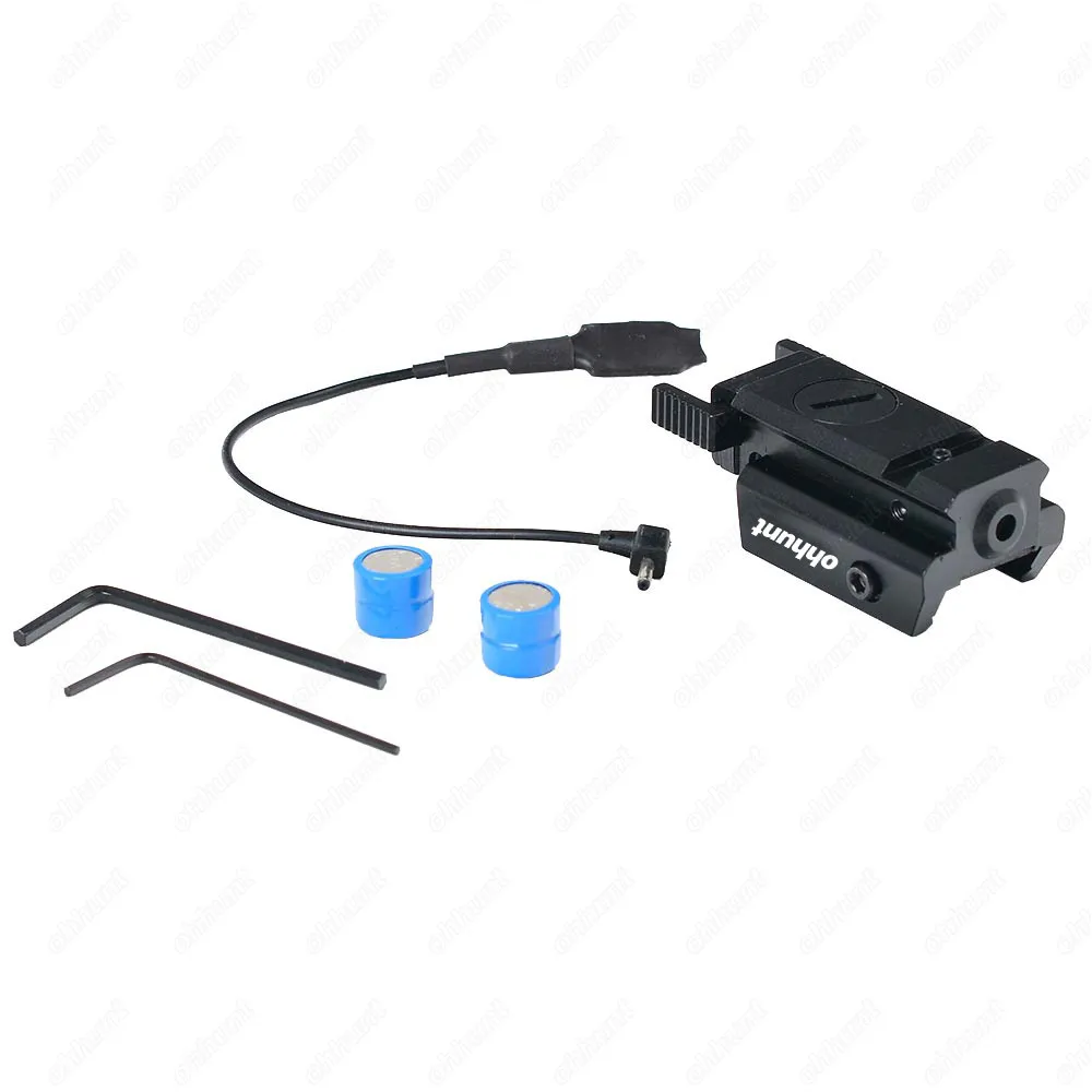 Ohhunt охотничий лазерный мини компактный Красный прицел с креплением Пикатинни