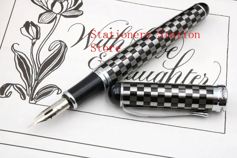 JINHAO 750 G перо изменение круглый корпус процветания тела английский медной каллиграфия перьевая ручка