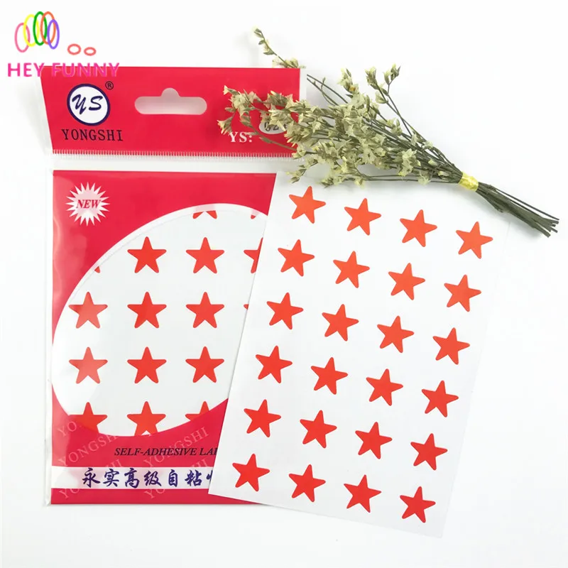 Эй Забавный 24 лист/lot Kawaii Стикеры S Цвет Star этикетки Dot дневник планировщик Scrapbook
