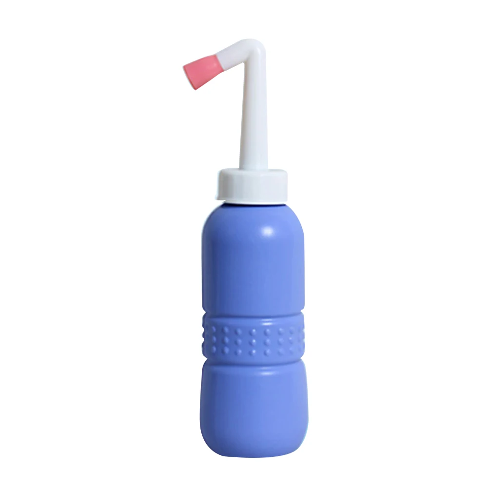 Красный Дорожный опрыскиватель гигиеническое сиденье снасти Ручной Биде бутылка для мытья туалета 450 мл персональный очиститель EVA портативный - Цвет: Красный