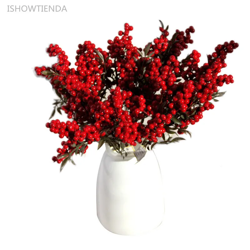 Новые Горячие 5 букет Искусственные цветы Свадебные украшения благоприятные