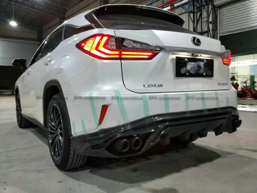 Автомобильный Стайлинг для Lexus RX200T углеродное волокно TR Стиль задняя губка
