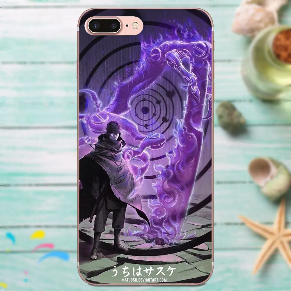 Чехол для мобильного телефона Xiaomi Redmi Mi Note 7 8 9 SE Pro Lite Go Play Pop Anime Naruto Sasuke