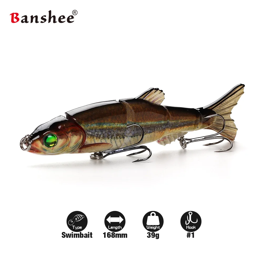 1 шт. искусственная жесткая рыболовная приманка|baits tackle|multi jointed swimbaitsfishing lure |