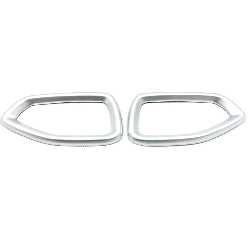 

ABS Interior Car Front Side Air Vent Outlet Cover Trim 2PCS Fit for Hyundai Santa Fe 2019 2020 Auto Accessories