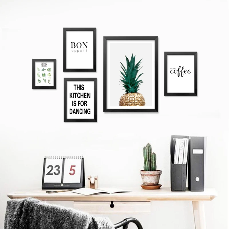 Кухня для танцев Настенный декор холст печать живопись но первое фотография на